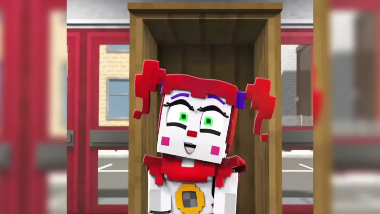 Hot Sugar Crash EDIT: Circus Baby compilation chronologically order (FNAF MC) 2025