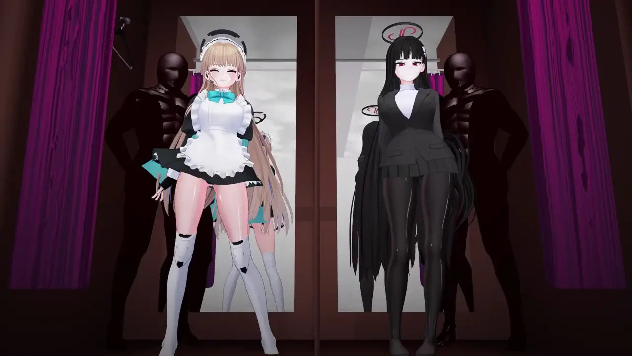 Changing room dance 2 - Toki and Rio