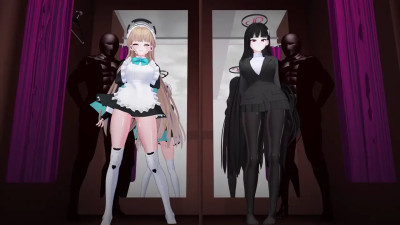 Changing room dance 2 - Toki and Rio