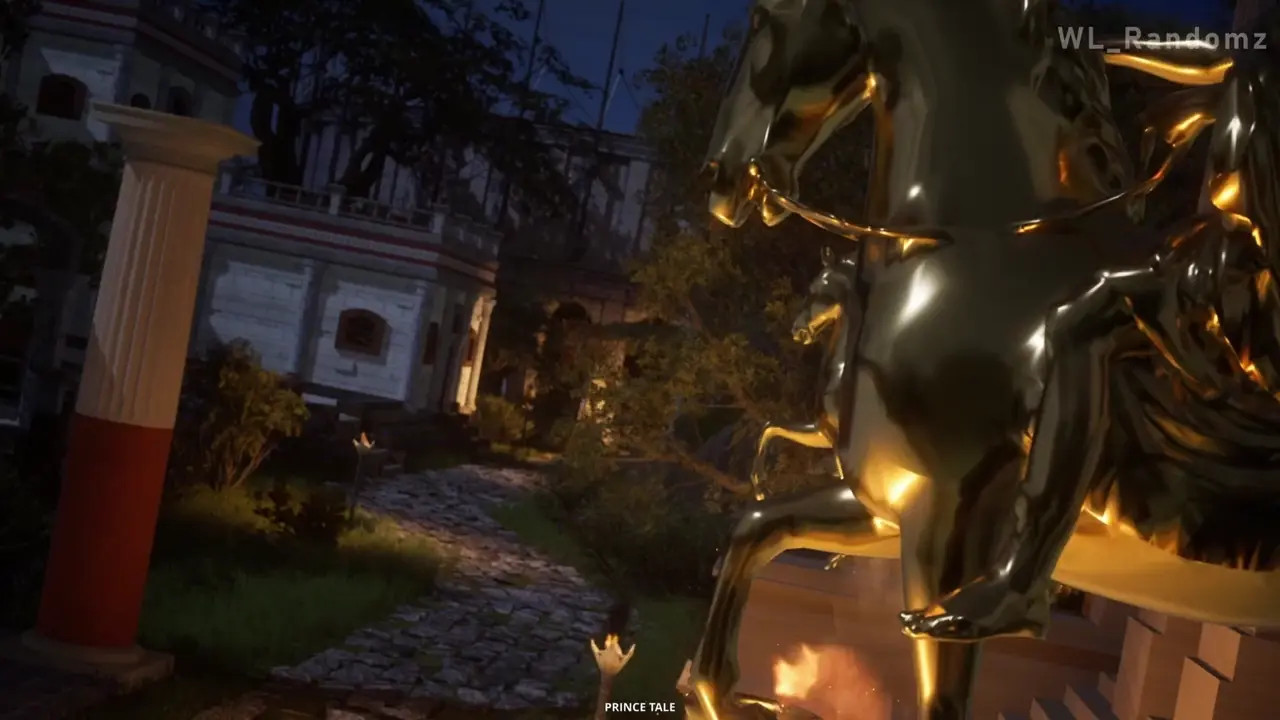 THE PRINCE AND THE WARRIORS EMBRACE