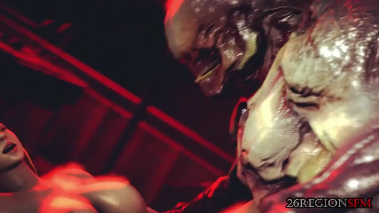 Samus vs HellKnight (Nude)