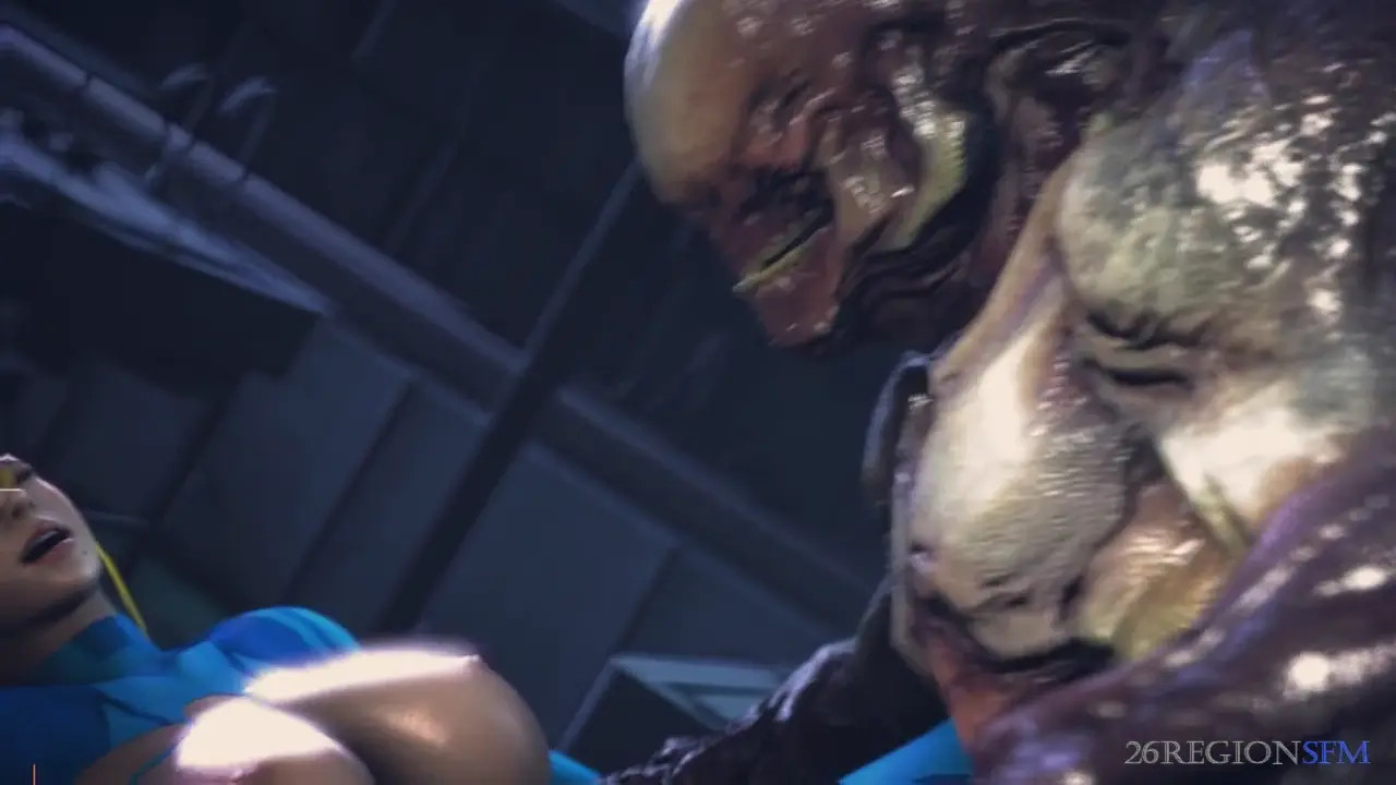 Samus vs HellKnight (Zero Suit)