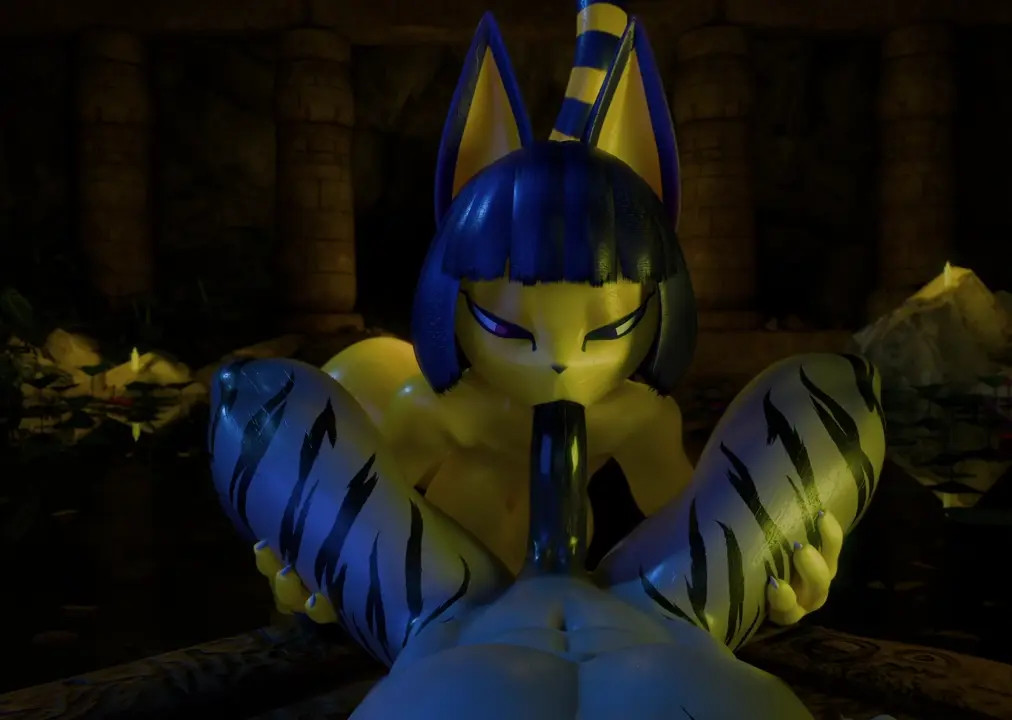 Ankha POV Blowjob