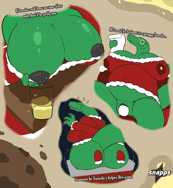 Santa Lizard [Snapps]