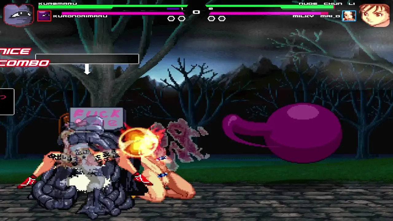 Kuromaru FUCK Nude Chun-Li and Mai REQUEST#5