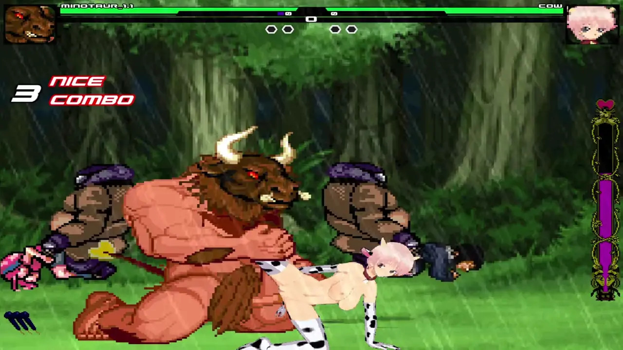 Minotaur found the PERFECT Cow for breeding!