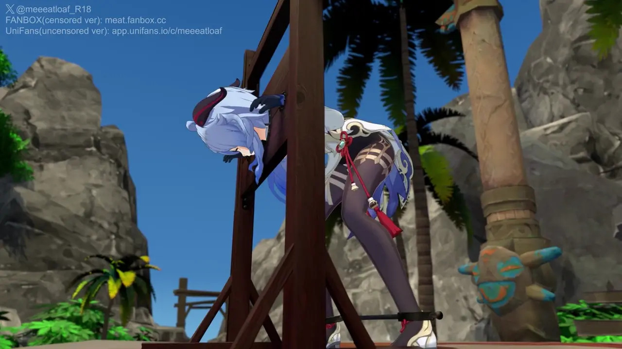 [GI] Ganyu x Hilichurl (Pillory) part1[preview]