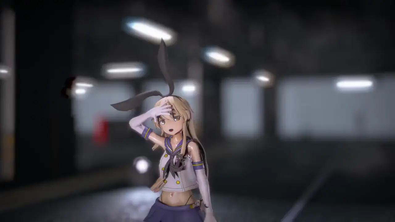 Shimakaze - Genie [MMD R15] Popipapi