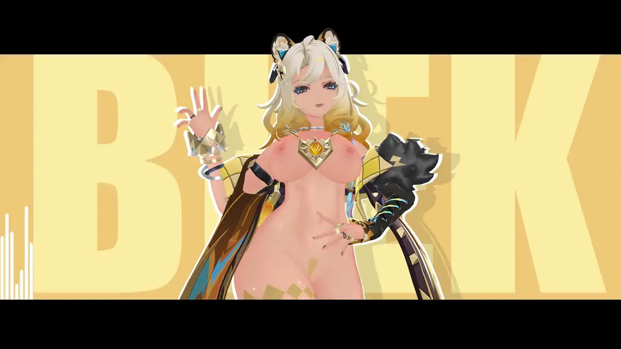 Xilonen Dance Montagem Shirt Blue NSFW! (Teshiilatte)