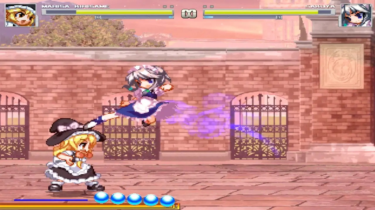 Marisa Kirisame vs Sakuya Izayoi