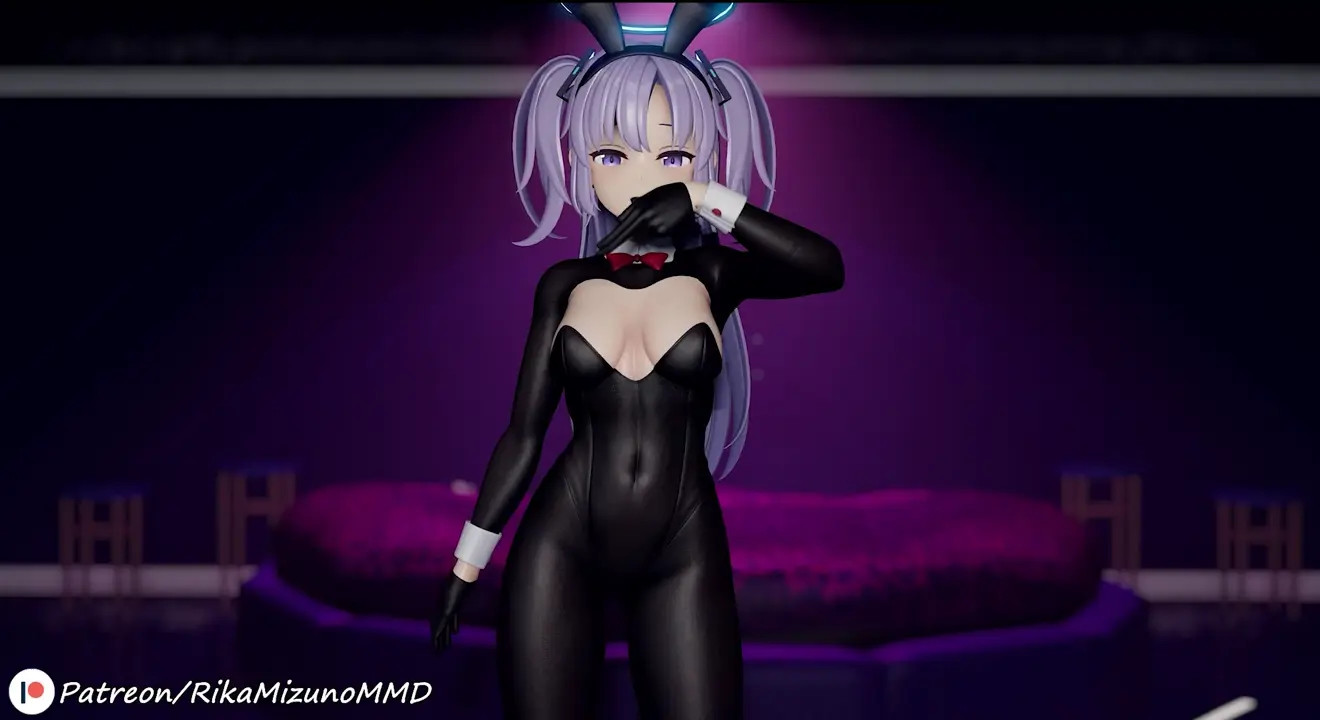 Ibuki Sexy Dance - Hayase Yuuka | Blue Archive MMD R-18 | Ecchi Anime 3D Hentai