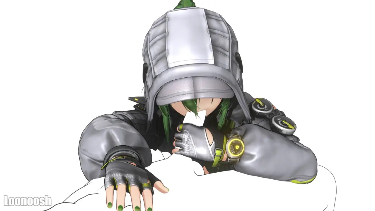 Fluorite SFWイラスト [animation]