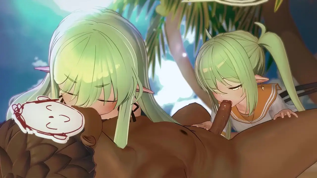 Blue Archive shupogaki & Aoba