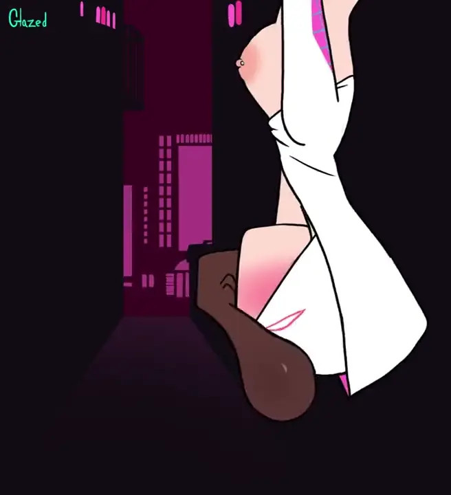 [Glazed] Spider-Gwen Fucks in an Alleyway