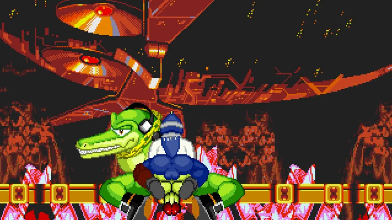 MUGEN#23: Vector The Crocodile X Falco Lombardi