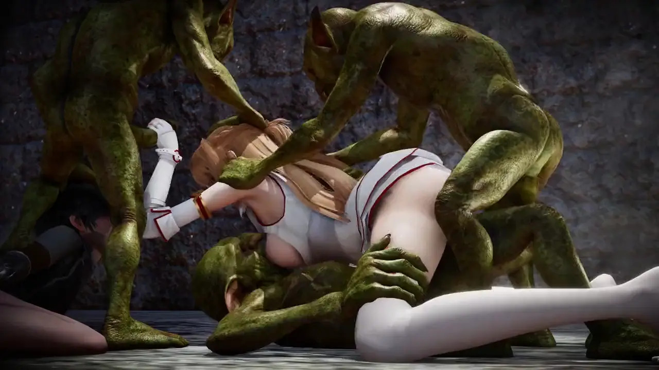 That Time When Yuuki Asuna Got Defeated (Goblin Version)