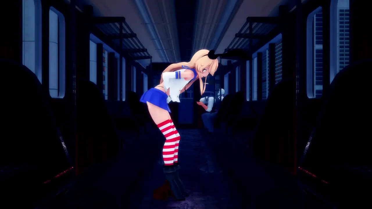 Shimakaze - Apple Pie [MMD R18] Hamselvish