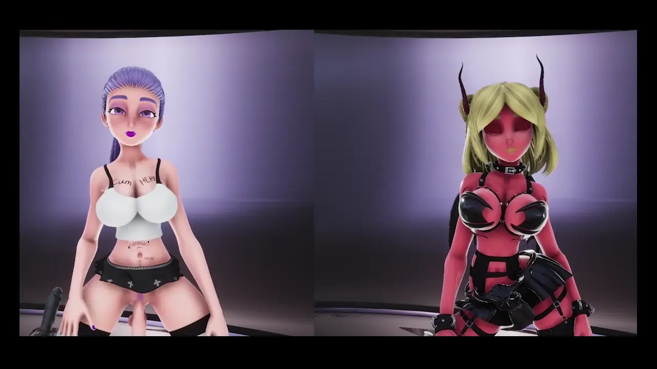 Waifu City Lost Archives, Jane and DMonika