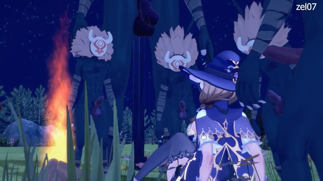 Lisa x Hilichurls - Failed Experiment