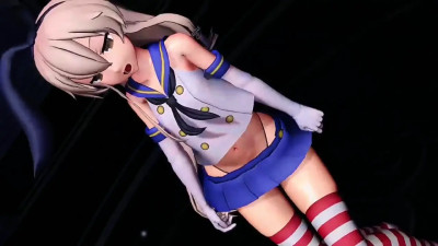 Shimakaze - ILLELLA [MMD R15] GuraMMD