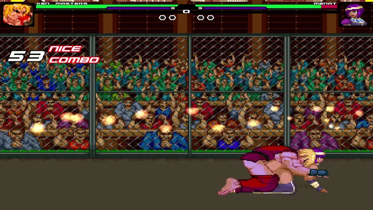 Ken Masters FUCK Menat!