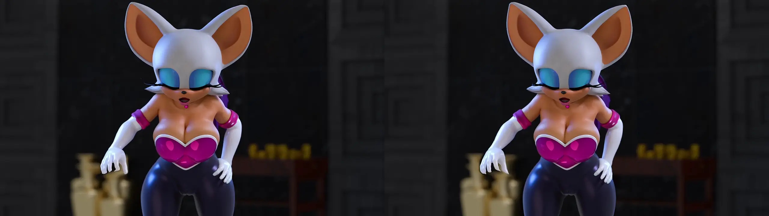 Rouge - Titfuck & Cocktease (SBS 3D)