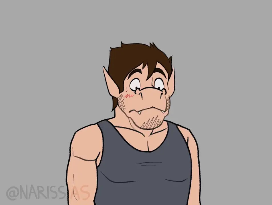 Narissias - Naris & Brody in the elevator