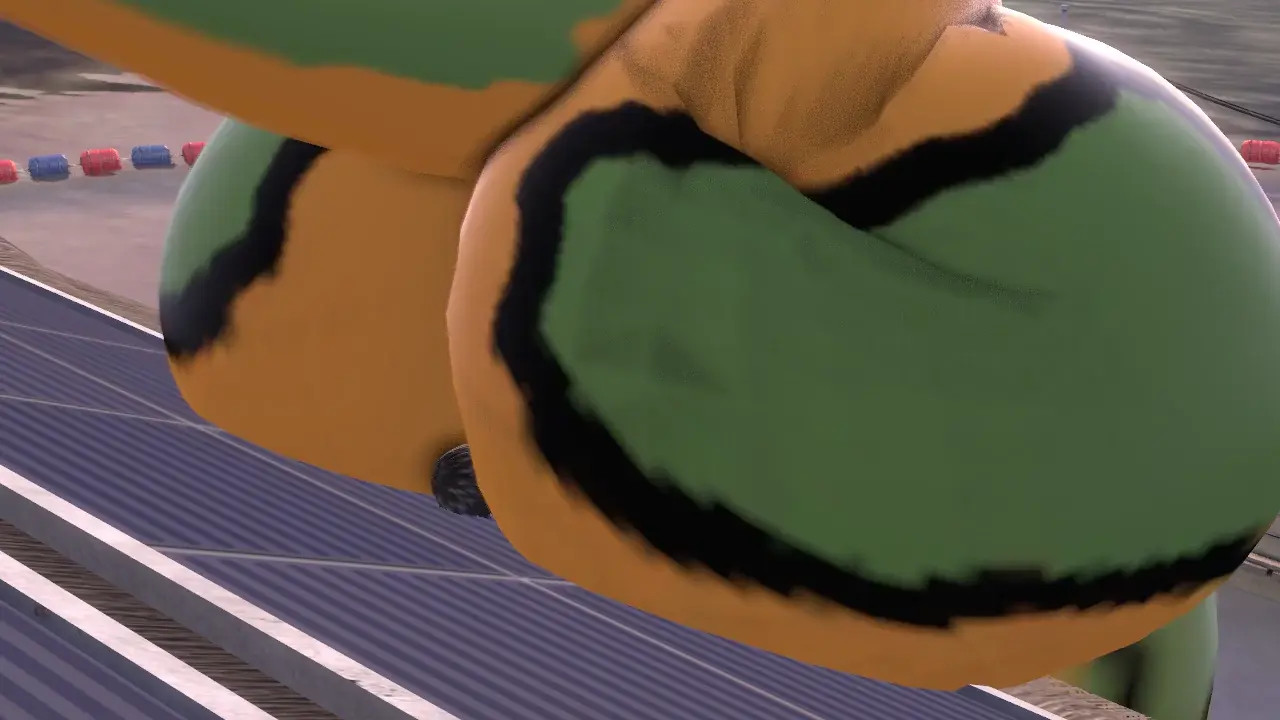 Oxalaia and her smelly prey by BigASSets42424