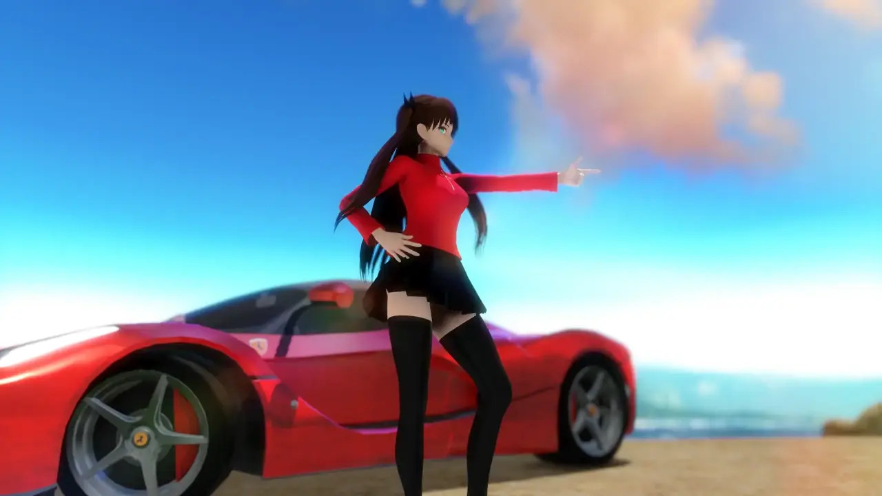 Tohsaka Rin MMD