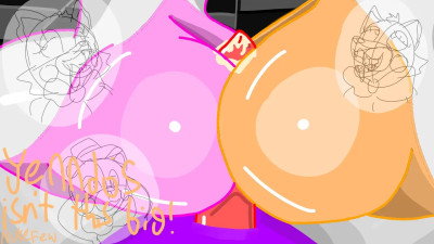 Funtime foxy and lolbit buttjob