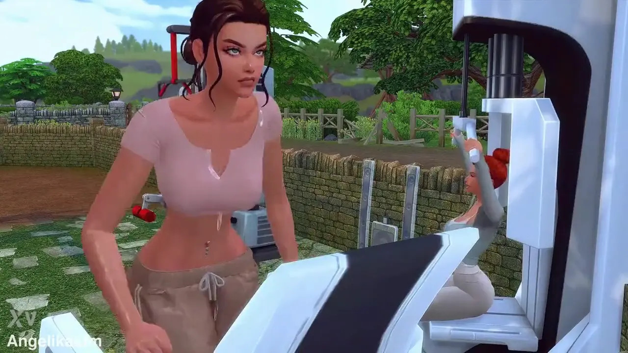 Futanari Mistress Fucks Her Sister After Gym Training