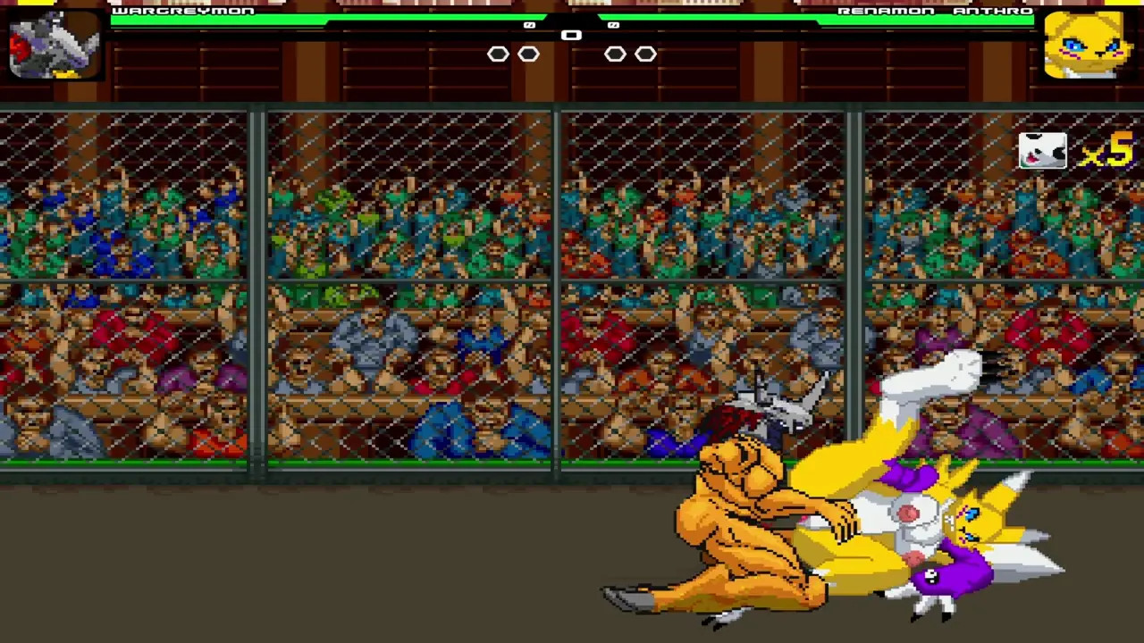 Wargreymon BREED Renamon!