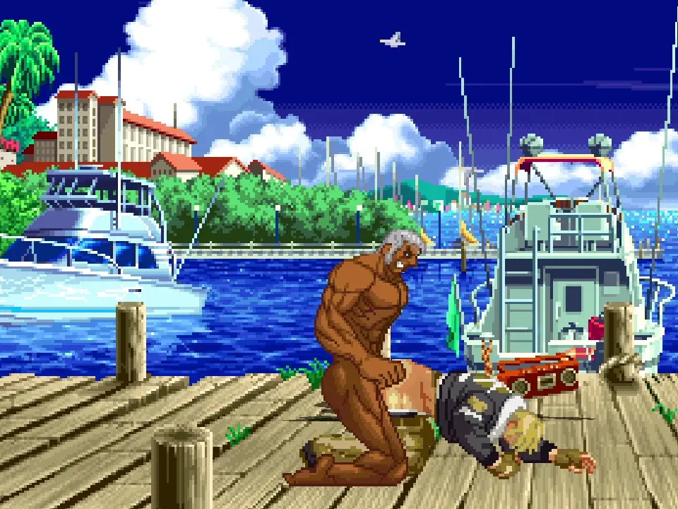 MUGEN Urien X Terry Bogard