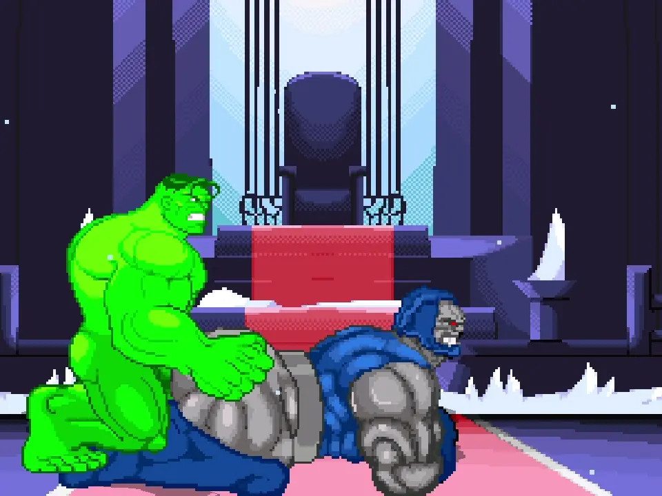MUGEN Hulk fucks Darkseid