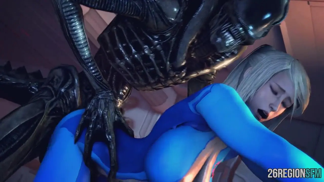 Samus vs Xenomorph (Zero Suit)