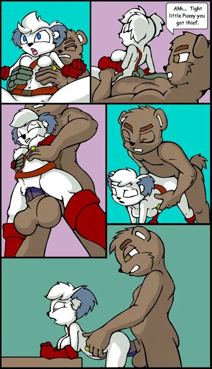 Barby Caught by Bear 1