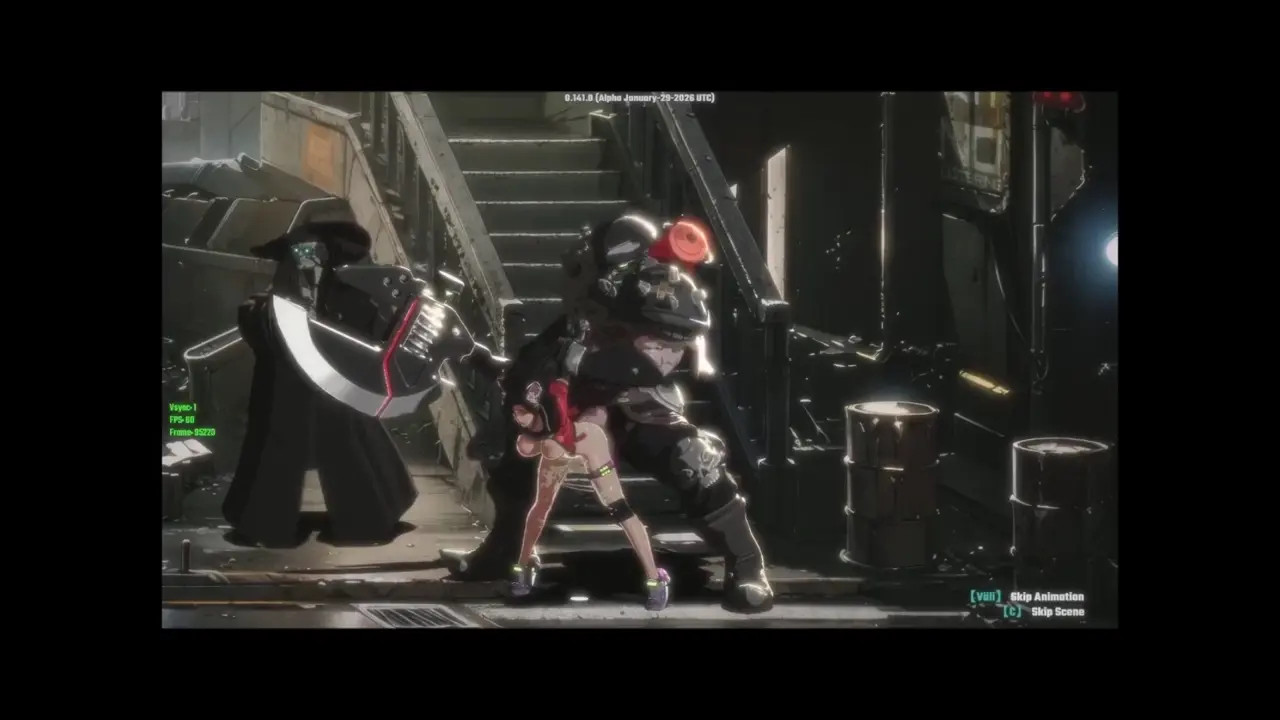 Pure Ony Boss cumming slowmo