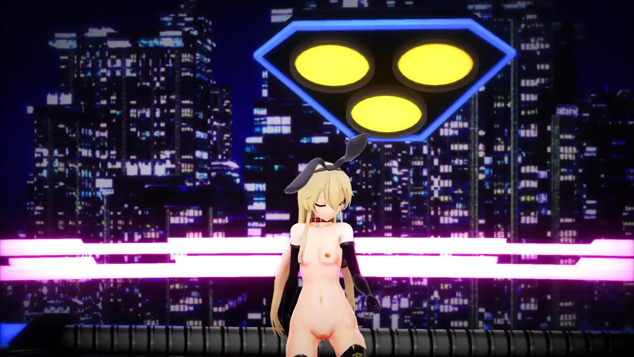 Shimakaze - Sweet Devil [MMD R18] Awakyun