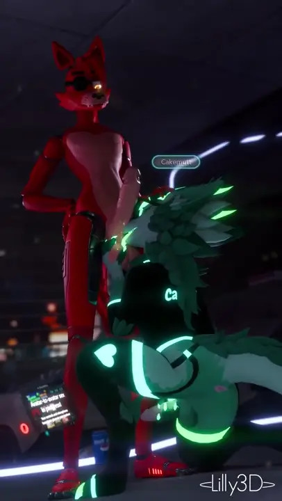 Foxy Blowjob with cakemutt