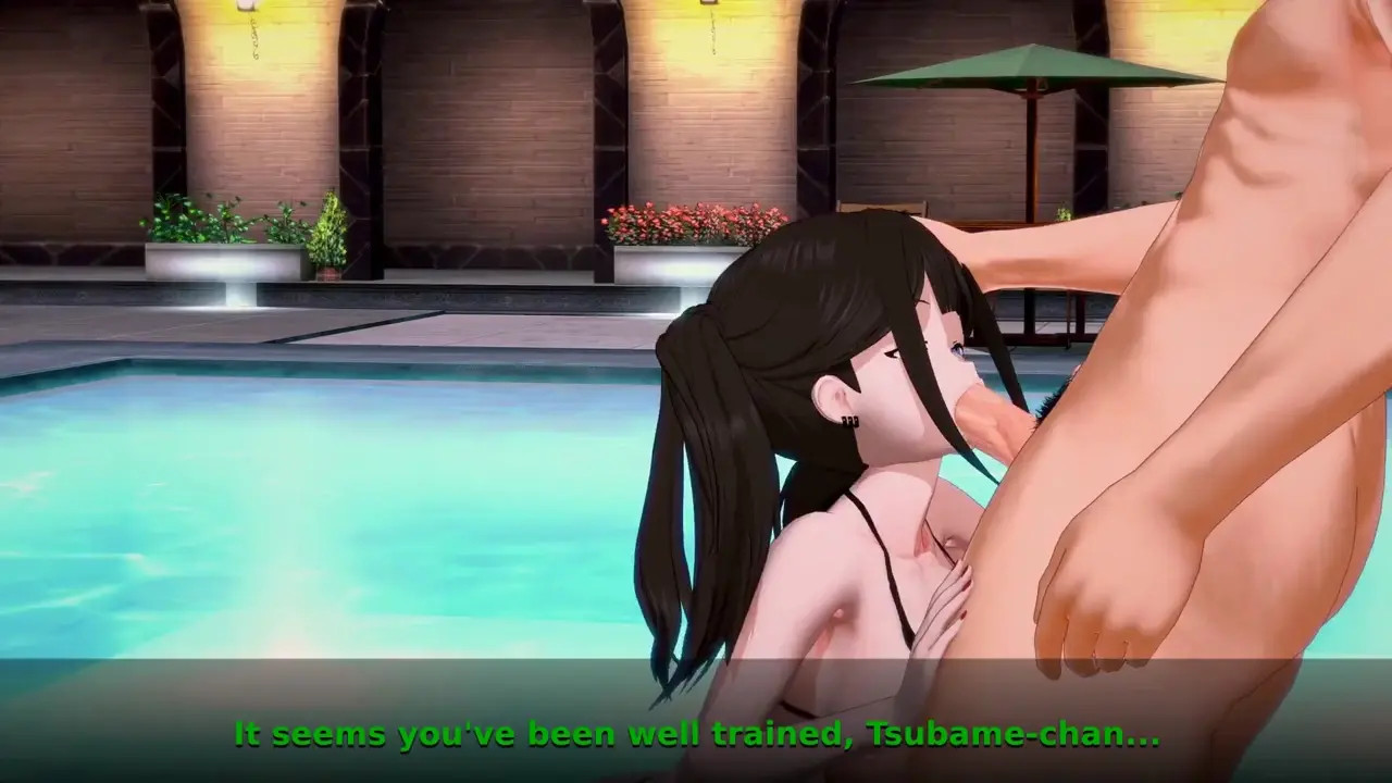 Tsubame in the Pool NTR