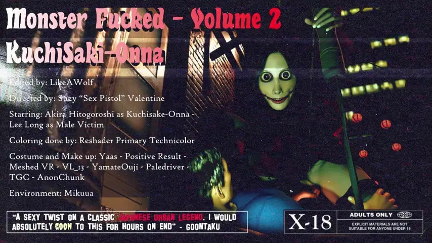 Monster Fucked Volume 2: Kuchisake-Onna