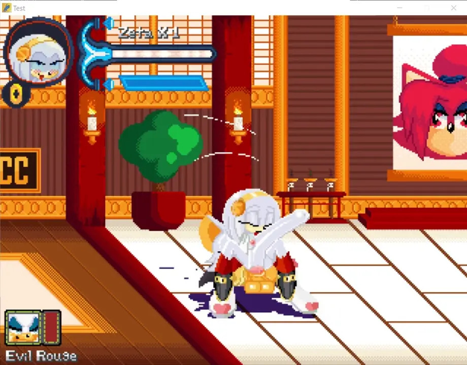 Rouge breeding Zeta
