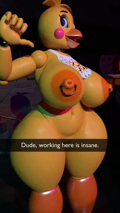 Toy Chica is on the Stage