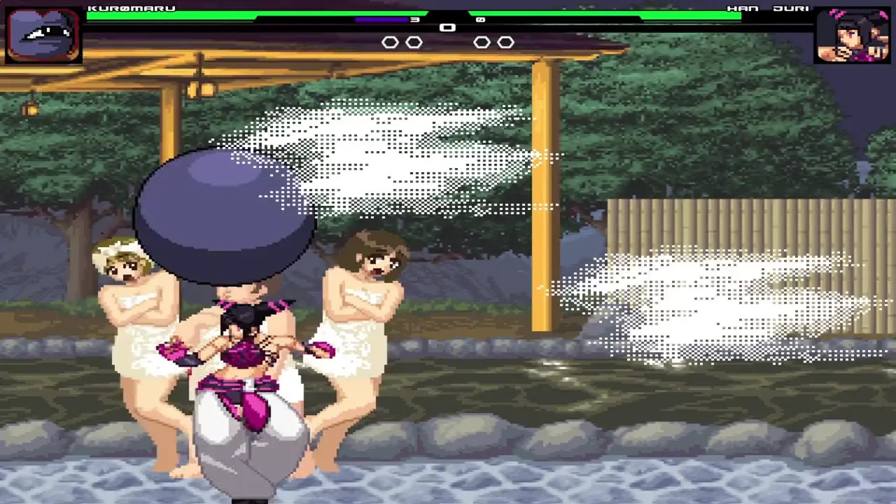 Kuromaru FUCK Juri Han!