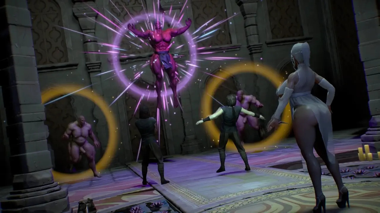 Futanari Elven princess caught and fucked in all holes [NWM] [VLDstudio]