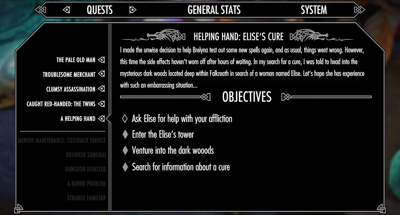 A HELPING HAND [MolagBallin]