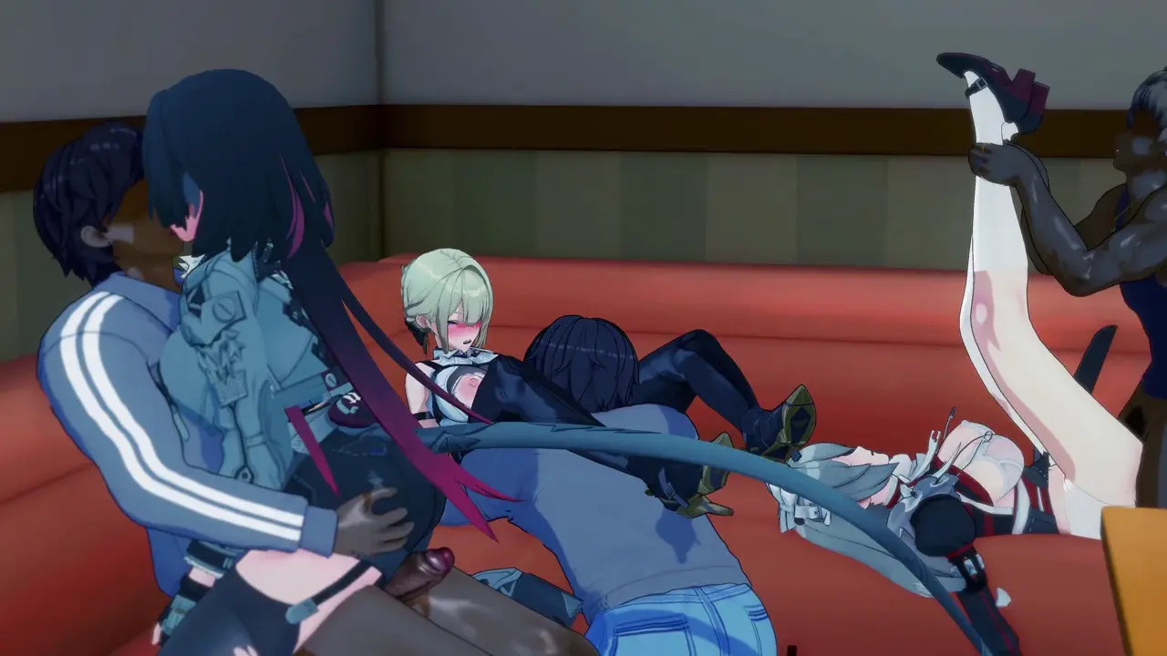 Jane Doe x Evelyn x Rina [TY98] [4K] [60FPS]