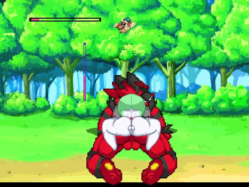 MUGEN Gardevoir fucks Incineroar