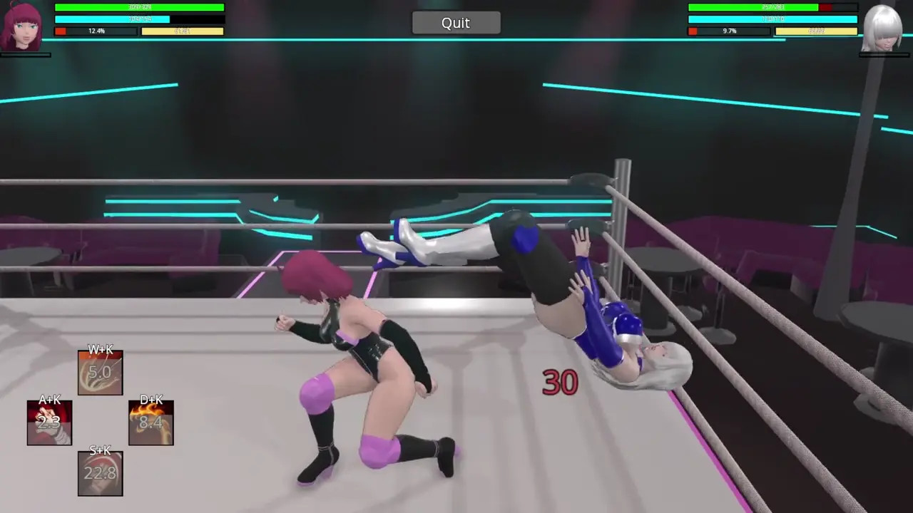 Iris vs Aliénor Ysé - Debut