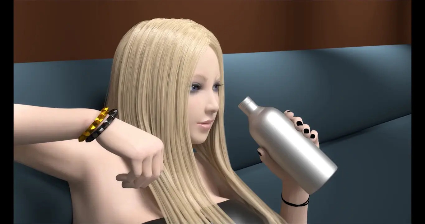 Blonde Hentai Cowgirl